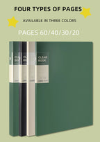 A3 Side-Loading Portfolio 8K Album for Children's Certificates, Artwork, Drawing Paper, and Poster Collection Folder
