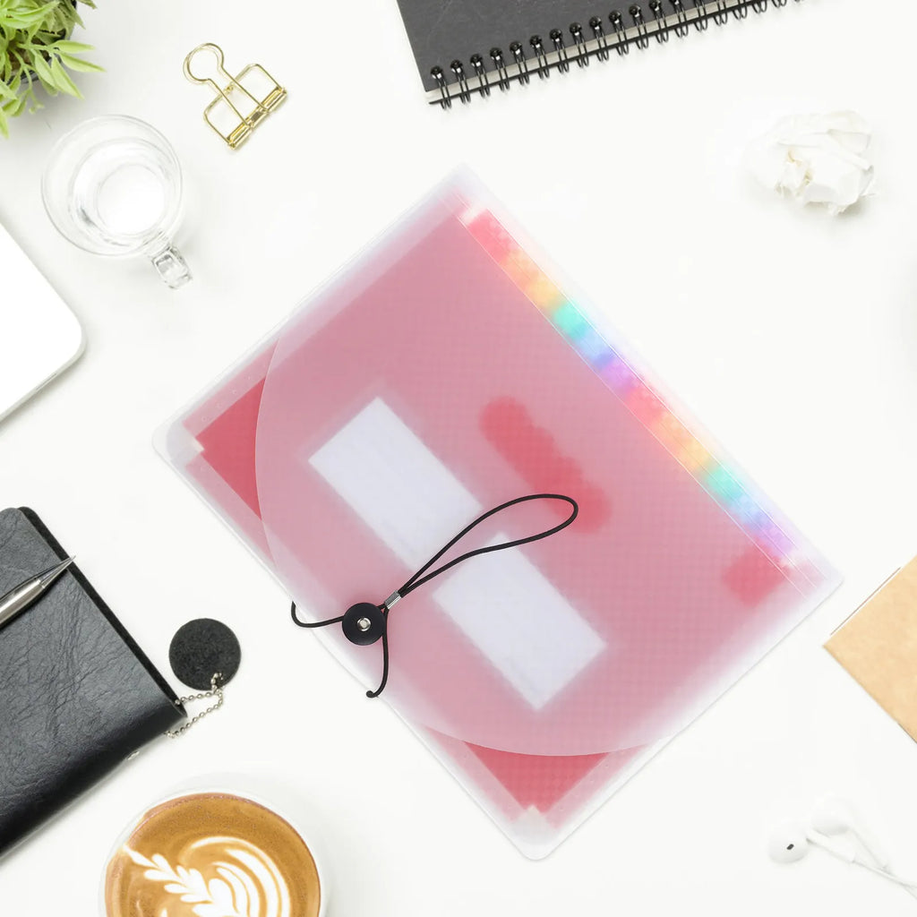 Document File Folder Multi-Layer Expanding Accordion File Organizer Folder Portable Office School Storage Document Receipt
