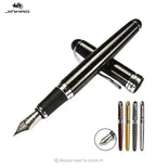 Jinhao X750 Classic Style Silver Clip Metal Fountain Pen 0.5 mm Nib Steel Ink Pens for Gift Office Supplies School Supplies