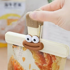 2/6 Pcs Creative Snack Sealing Clip Food Preservation And Moisture-Proof Sealing Clip Multifunctional Office Long Tail Clip