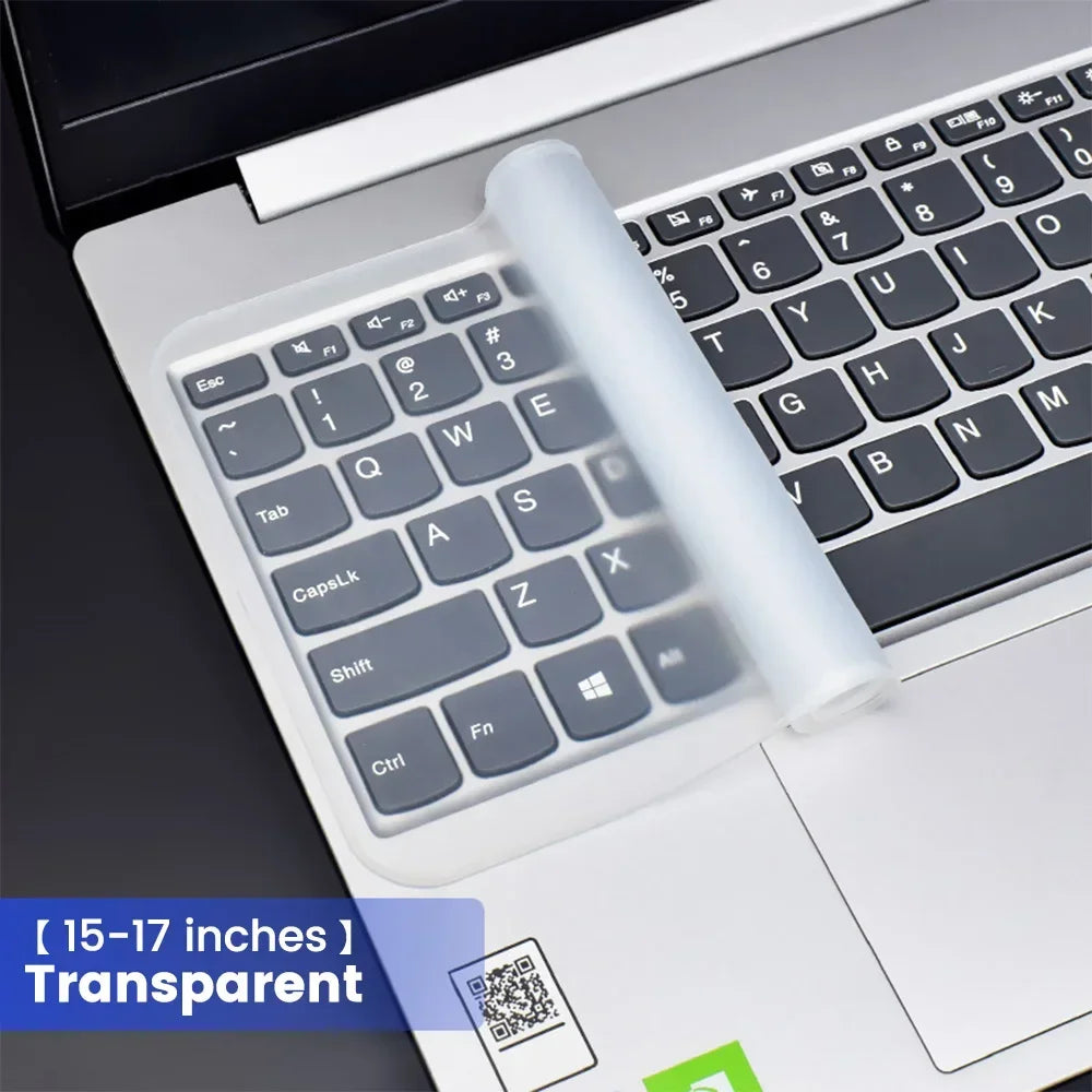 Universal Laptop Keyboard Cover Protector 12-17 inch Waterproof Dustproof Silicone Notebook Computer Keyboard Protective Film