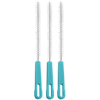 Nylon Spiral Brushes for Straws Glasses Keyboards Jewelry Stainless Steel Feeding Bottle Cleaning Brush High Quality Clean Tools