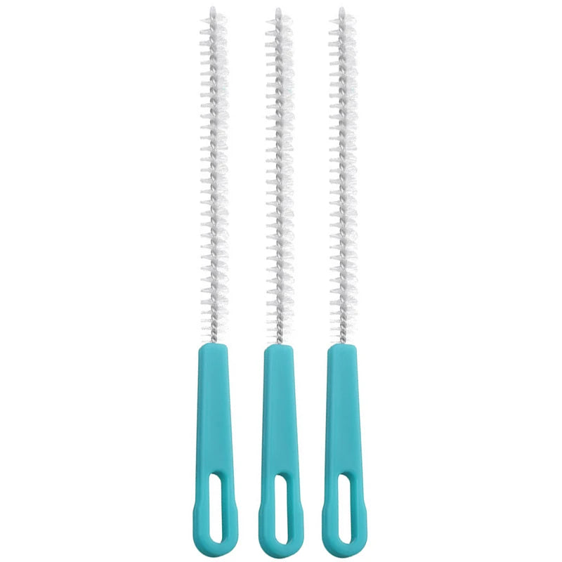 Nylon Spiral Brushes for Straws Glasses Keyboards Jewelry Stainless Steel Feeding Bottle Cleaning Brush High Quality Clean Tools