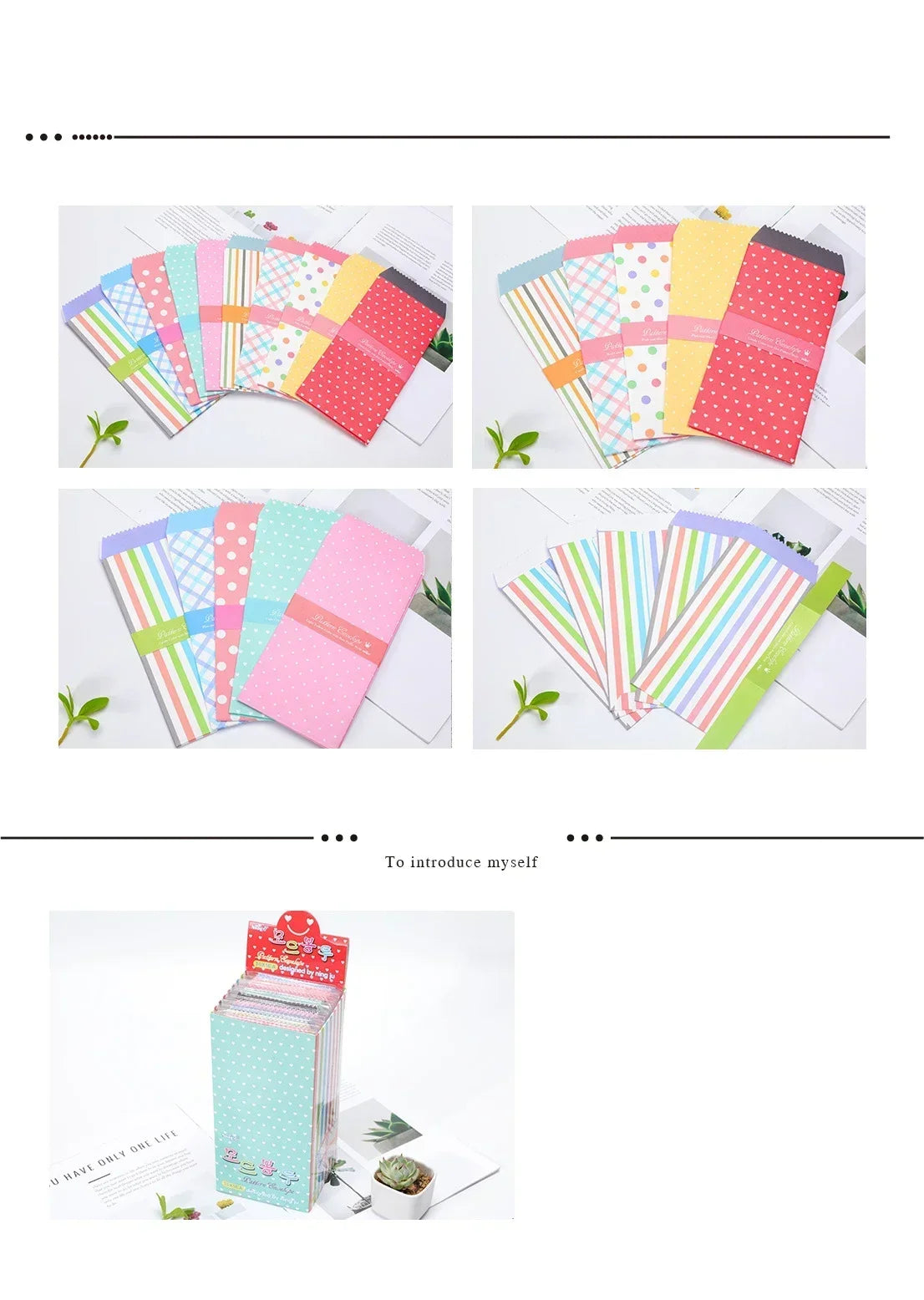 100Pcs Colorful Printing daily romance life envelope pink daisy Office Paper Envelopes Oil painting School Supplies 175*88mm