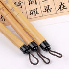 Traditional Chinese Calligraphy Brush Oil Painting Oil Watercolor Scriptures Writing Brush High-end Wolf hair Art Paint Brush