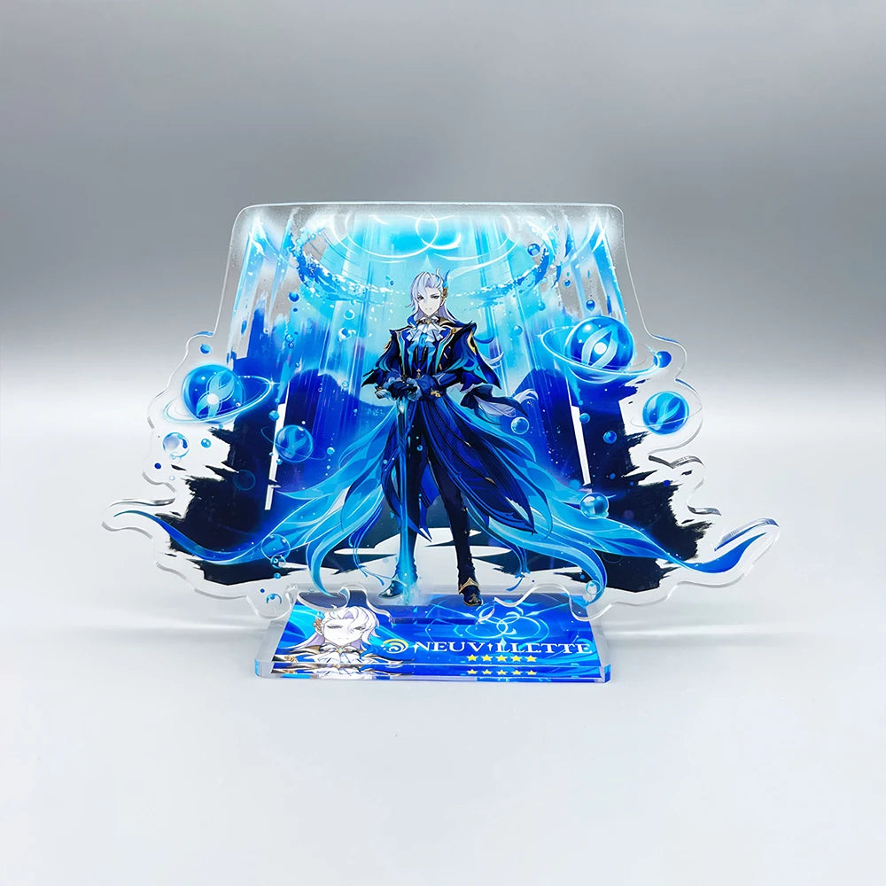 Odette Lohen Flins Durin Mavuika Columbina Xiao Arlecchino Acrylic Anime Model Furina Collect Desktop Decoration Keychains Gift