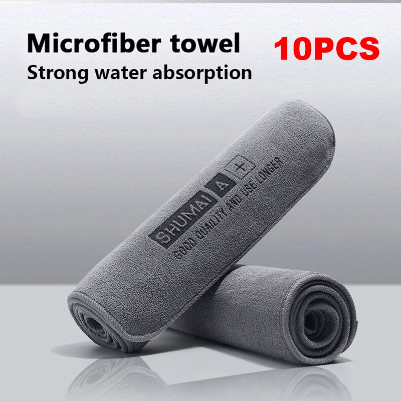 Clearance_Car Wash High End Microfiber Towel Car Cleaning Drying Cloth Car Care Cloth Detailing High Water Absorption Car Wash T