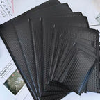 1/100Pcs Pink Poly Bubble Mailers Padded Envelopes Self Seal Padded Envelopes Gift Bags Black Packaging Envelope Bags For Book