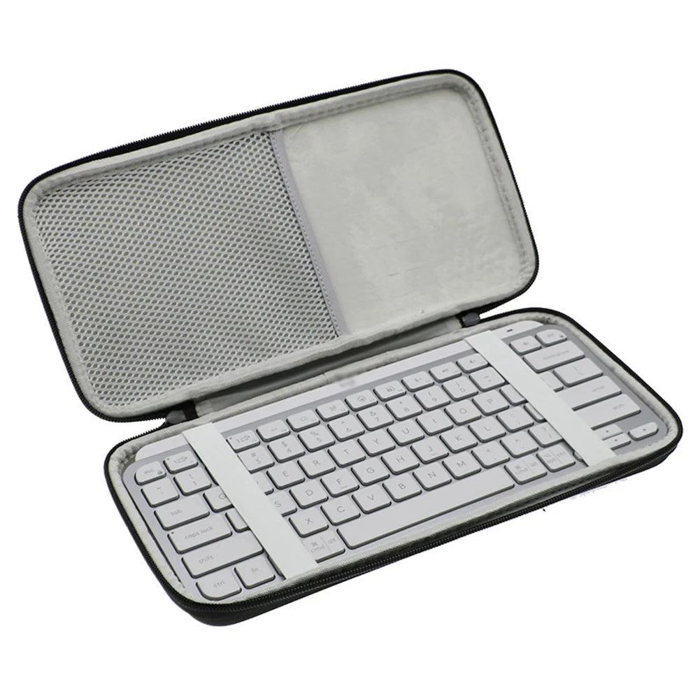 Protective Storage Bag Illuminated Keyboard Storage Case Carry Case for Logitech MX Keys Mini Wireless Keyboard for MX Keys