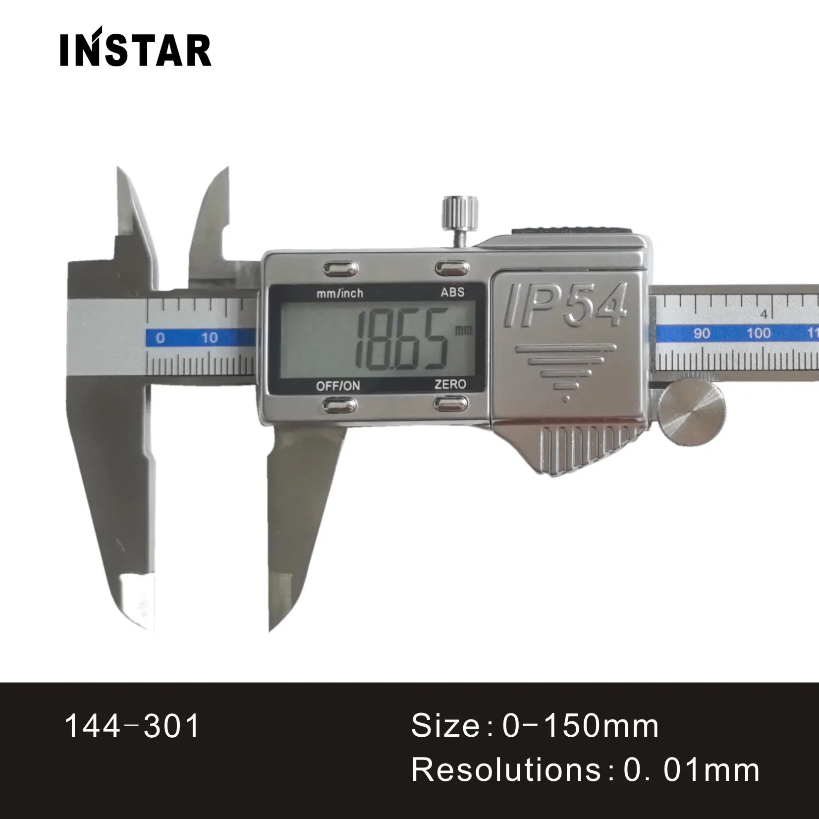 INSTAR Electronic Vernier Caliper IP67 Absolute Origin Coolant Proof 0-150mm/6" High Accuracy IP54 Digital Caliper 200mm 0.01mm