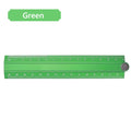 High Quality 30cm Folding Ruler Aluminum Alloy Multifunctional Stationery Ruler Drawing Measuirng Tool Metal Ruler Students