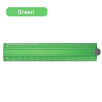 High Quality 30cm Folding Ruler Aluminum Alloy Multifunctional Stationery Ruler Drawing Measuirng Tool Metal Ruler Students