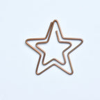 20pcs Retro Metal Clips Mini Christmas Tree Paper Clip Bookmark Book Binding Notebook Decor Stationery School Binding Supplies