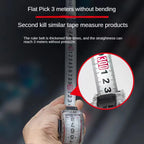 5/7.5/10 Meters High Precision Double Sided Graduated Tape Measure with Thickened Anti Drop and Wear-Resistant Steel Tape Measur