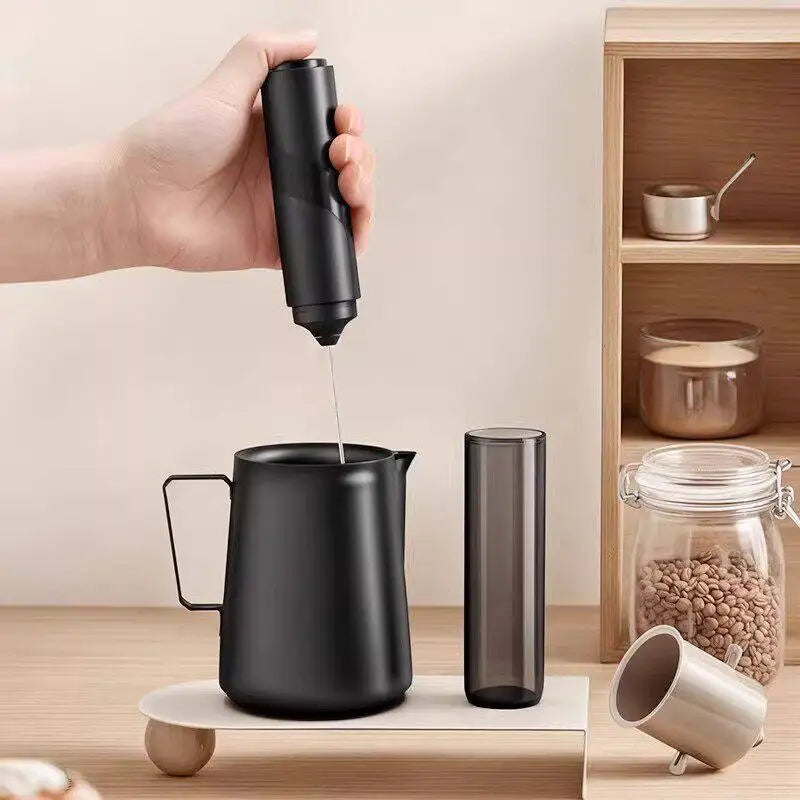 Wireless Milk Foamer Coffee Whisk Mixer Electric Blender Egg Beater Mini Frother Handle Stirrer Cappuccino Maker Cooking Tools