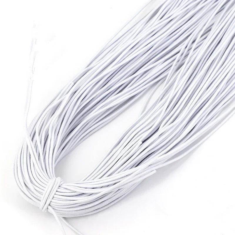 1.0/ 1.2/ 1.5/ 2.0/ 2.5mm Elastic Band Elastic Thread DIY Handmade Beaded Elastic Thread For Jewelry Making Bracelet&Necklace