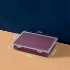 1Pc Transparent Storage Container Plastic Dustproof Box Stationery Jewelry Portable Large Capacity A4 A5 File Organizer Supplies