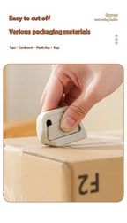 Automatic Retractable Box Cutter Office Supply Stationery Knife School Supplies Letter Opener Cutters Desk Pretty Envelope Paper