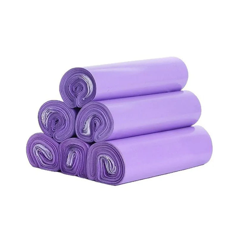 100Pcs Purple Courier Envelope Shipping Packaging Bags Poly Mailer Bag Waterproof Storage Bag Self Adhesive Seal Plastic Packagi