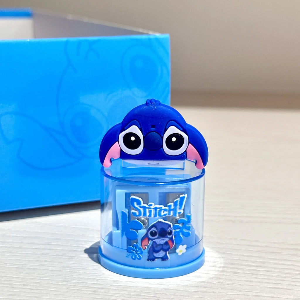 Random 1 Color Stitch doll pencil sharpener, cute cartoon student pencil sharpener, Lilo & Stitch stationery, school supplies