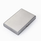 Stainless Steel RFID Anti-Theft Card Holder, Ultra Thin Anti-Demagnetization Metal Wallet, Portable Credit Purse for Men Women