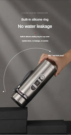 SoftAura Stainless Steel Thermos Bottle LED Temperature Display 500ML- 1L Sus304 Vacuum Flask Portable Cup  2026 New
