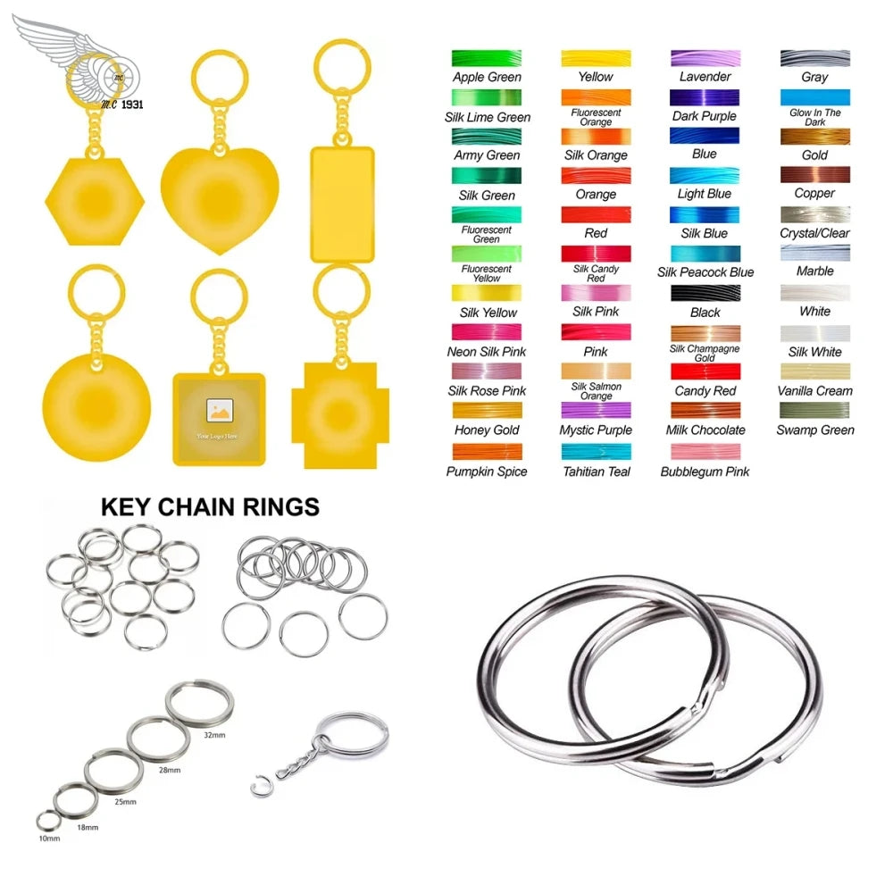 Custom PVC Keychains Customize Soft Rubber Keychain With Design&Logo DIY Silicone Key Chain Personalize Key Tag For Decoration