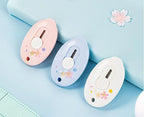 3 pcs Sakura Alloy Mini Portalble Utility Knife DIY Cutter Letter Envelope Opener Mail Knife Pocket School Office Supplies