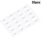 【CPI】10/20/30Pcs Name Tag Blank Name Badges Acrylic Name Tag Holders 70x30mm Insert Blank Acrylic Nameplate