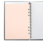 5Pcs Premium Plastic Binder Dividers with Tabs for 6 Ring A5 Planner Journal Notebook Organizer Divider Tabs Page Dividers