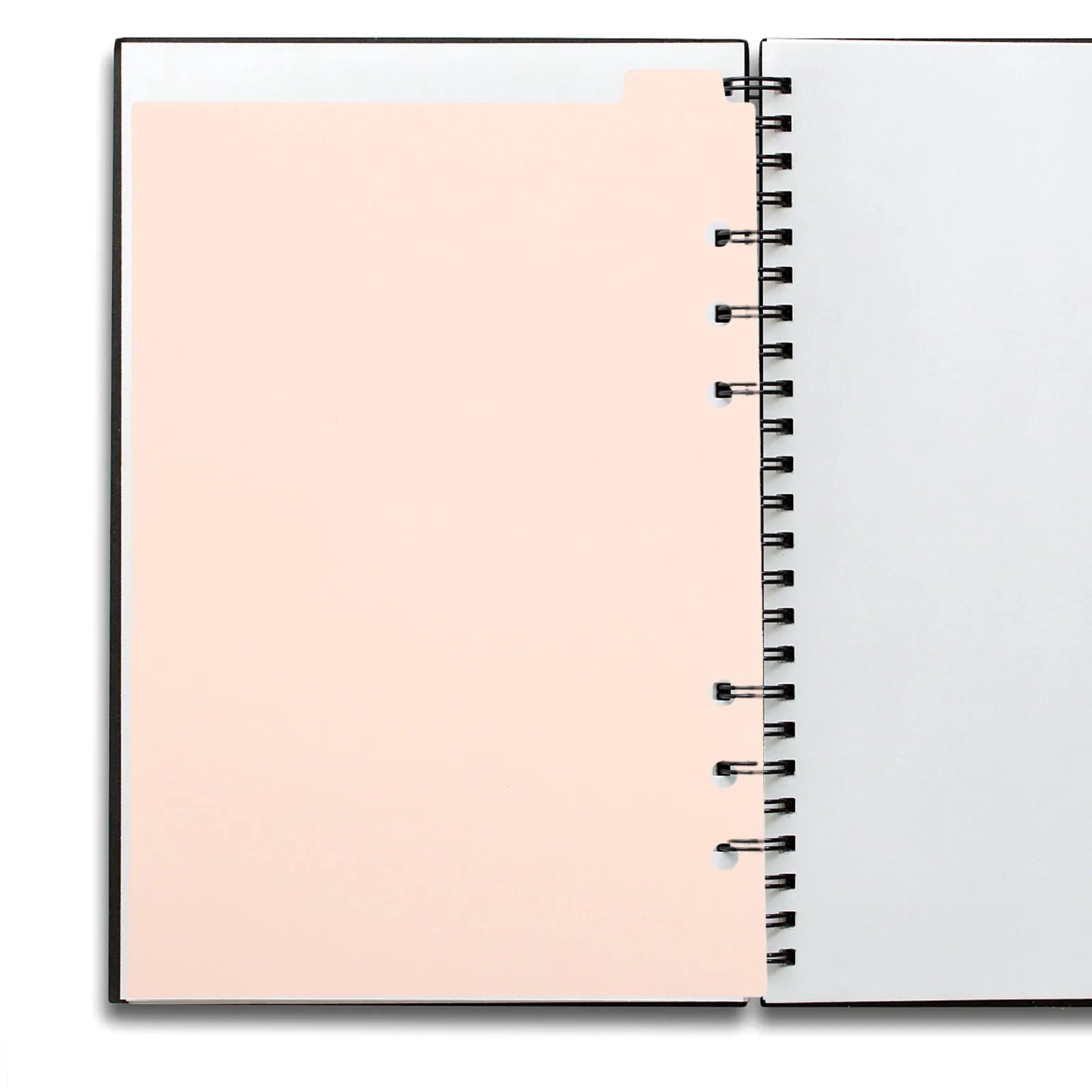 5Pcs Premium Plastic Binder Dividers with Tabs for 6 Ring A5 Planner Journal Notebook Organizer Divider Tabs Page Dividers
