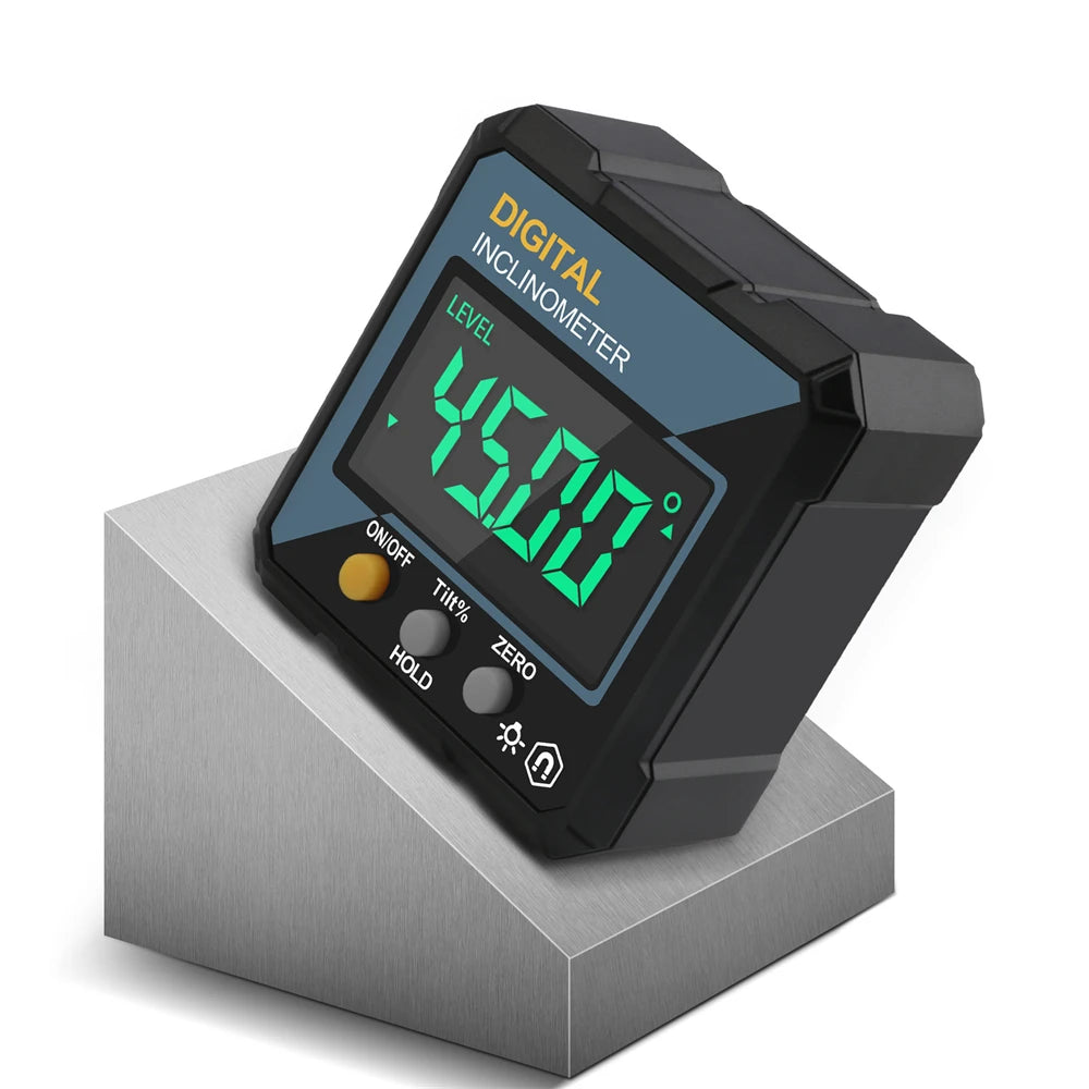 New Angle Protractor 360 Degree Mini Electronic Digital Protractor Inclinometer Angle Finder Gauge Measurement Box 2026