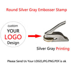 Embosser Stamp LOGO Customized Wedding Library Book Private Seals Customization Envelope Party Invitation Embossing Stamps DIY