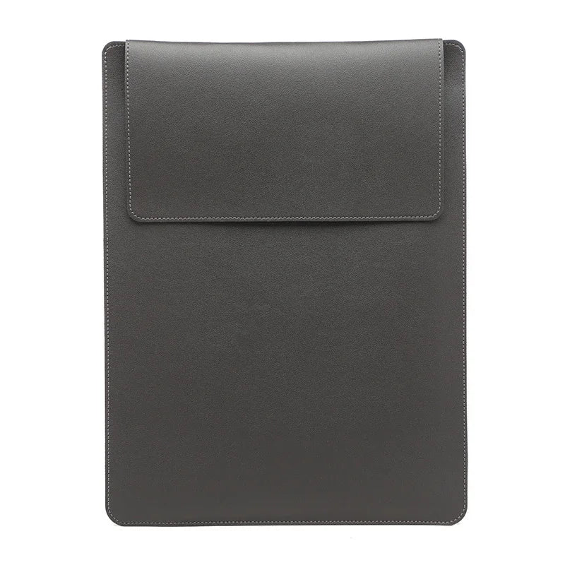 Adjustable Stand Leather Laptop Sleeve Case Bag for Macbook Air 13 14 15 16 Inch M5 M4 M3 M2 Chip Mac Book Pro Mouse Pad Cover