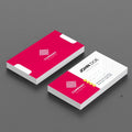100PCS Custom Logo Color Double-Sided Small Business Card Thank You Card Gift Card 300gmg Paper 9x5.4cm