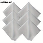 MJYIWANG 6pcs Smooth Cleaner Glasses Lens Cloth Cloths Sunglasses Cleaning Cloth Microfiber Cleaning Cloths