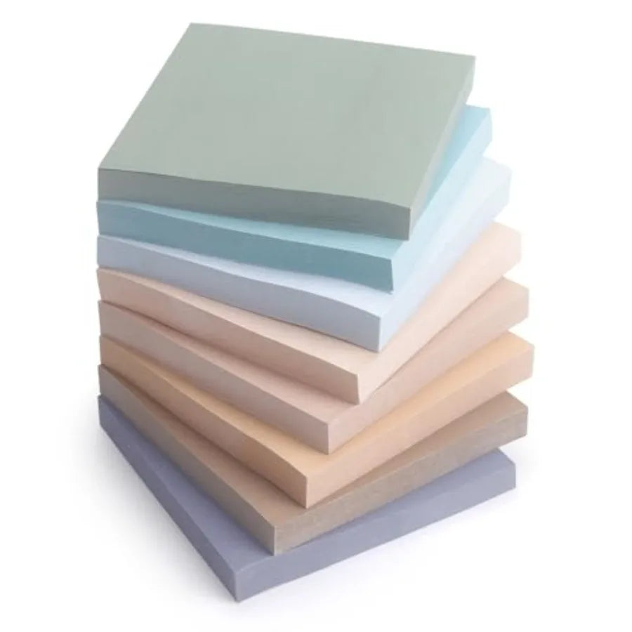 8 Pads Sticky Notes 3x3 Self-Stick Notes 8 Bright Multi Colors Purple Sticky Notes, 85 Sheet/Pad