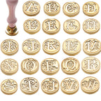 Sealing Wax for Stamp Head Letter Retro Seal Kit Nail Silicone Stamps Logo for Scrapbooking Surgut Print Set Wedding Craft Soaps