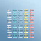 6 Holes Loose Leaf Binder Ring 10pcs Scrapbooking Album Binder Spiral Binding Clips Cute Stationery Student School Supplies New