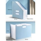 A4 Accordion File Bag with Handle Multi-layer Expandable Document Folder Large Capacity Desk Standable Organizer