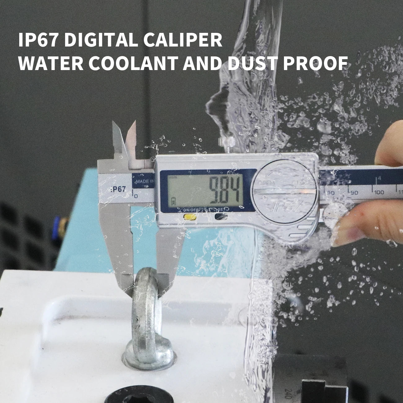 SHAHE IP67 Dust/Water Proof Electronic Vernier Caliper Digital Calipers 0-150/200/300mm Stainless Steel Caliper Tools