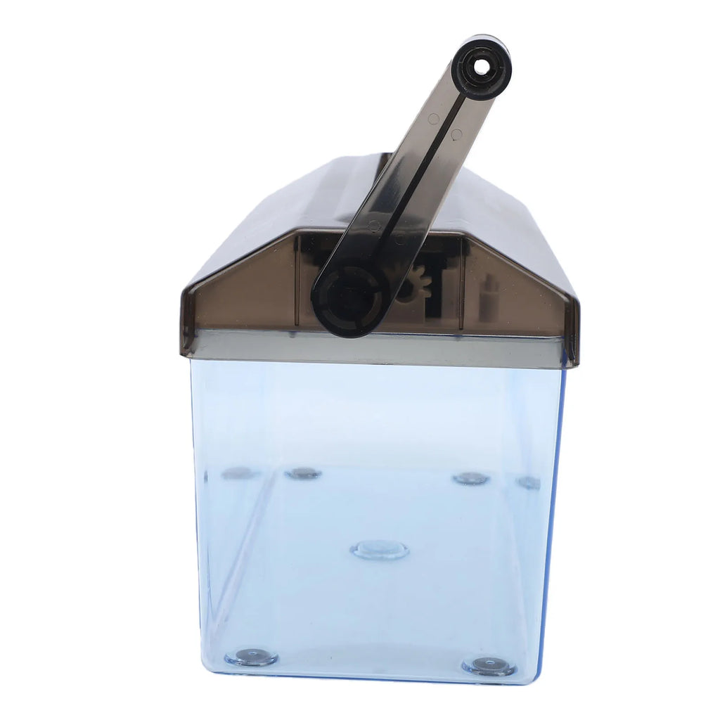 Mini Hand Crank Shredder Portable A4 Paper Shredding Tool for Documents Home School Office Use