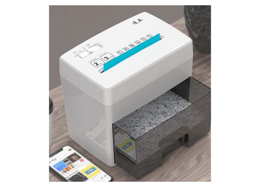 LIZENGTEC   Paper Shredder  Multi-functional Desktop Electricity Level 5 Confidentiality Level