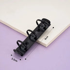 Durable Detachable Metal Spiral Rings Binder Clip High Quality Diary A8 Paper Binder Clips DIY Album Loose Leaf Ring Office