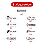 Personalized Children Name Stamp - Engraved Waterproof Seal for Kindergarten, Durable Non-Fading New Student Gift