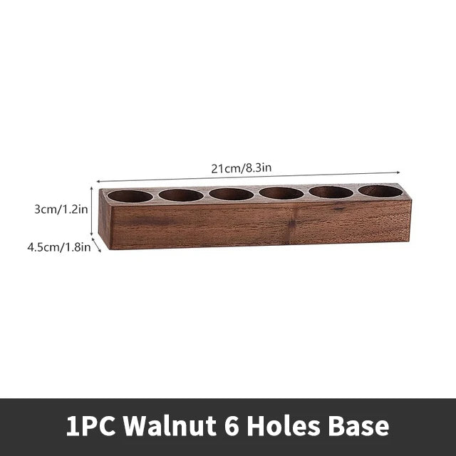 Coffee Beans Storage Container Tube Display Rack Tea Bottle Glass Single Dose Espresso Accessory Coffeware Set Barista Tool Gift