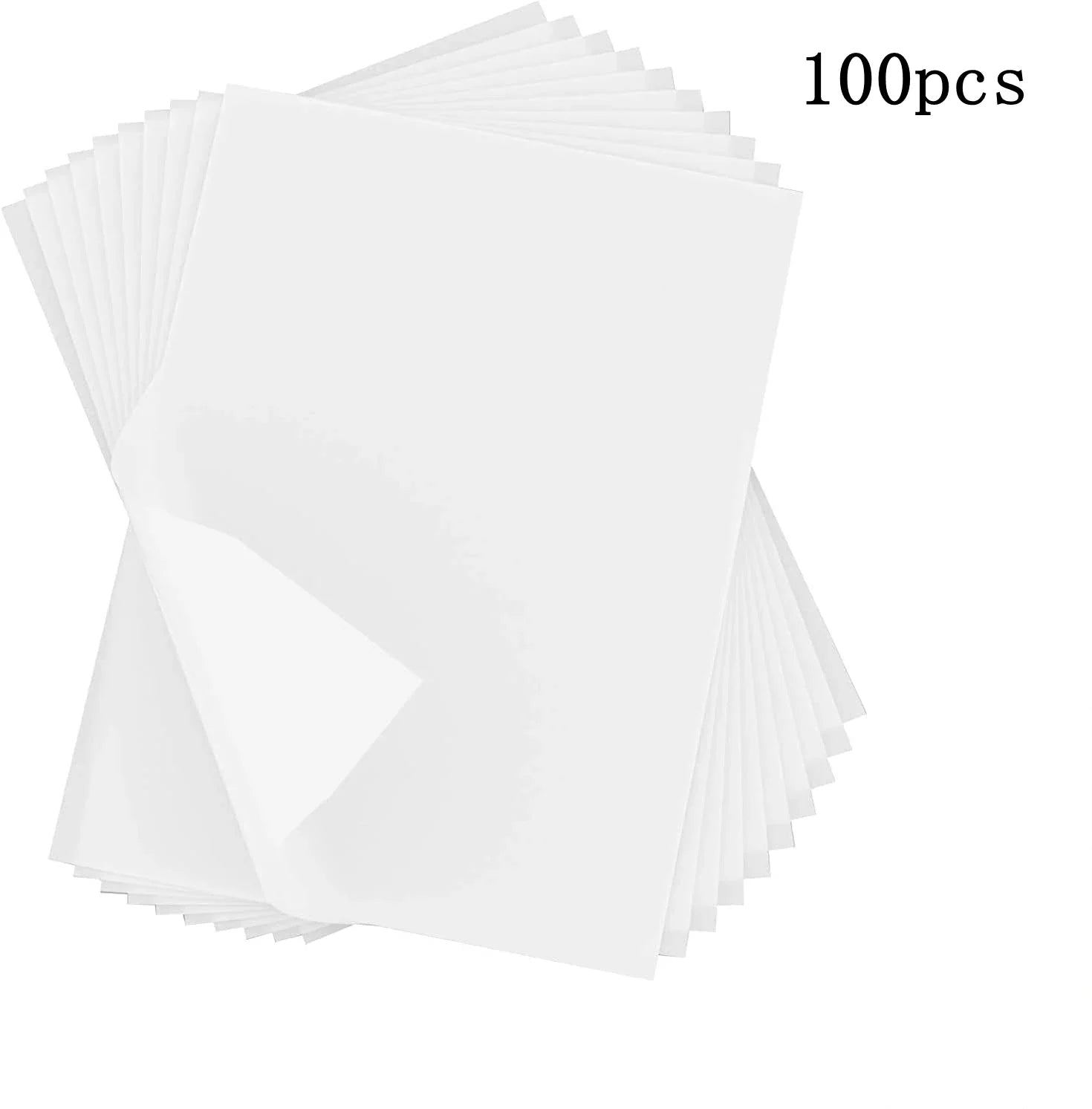 100/30pcs A4 Size Copy Carbon Paper Reusable Tracing Transfer Paper for Office School Home Canvas Wood Glass Metal Ceramic