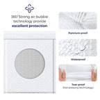White Self-Sealing Bubble Envelopes Bag Waterproof Mailers Shipping Envelope Pouch Packaging Bags Storage Organizer Wholesale