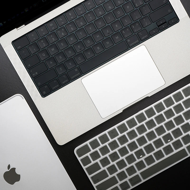(Us American Version) Translucent Gray Mbp Suitable for Apple Mac Book Keyboard Stickers, Translucent Protective Stickers, Compatible with 13- 16inch MacBook Air/Pro