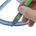 75/90/100CM Flexible Curve Ruler Drafting Drawing Tool Serpentine Plastic School Office Supplies CM and INCH Scale Rule Sewing